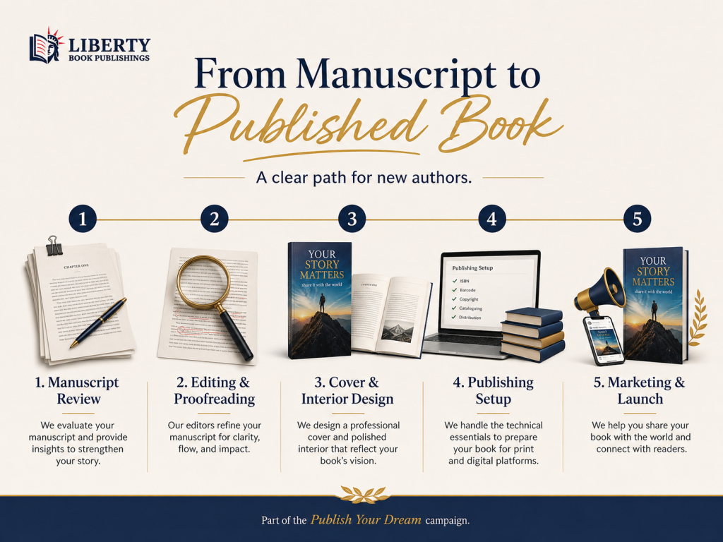 From Manuscript to Published Book