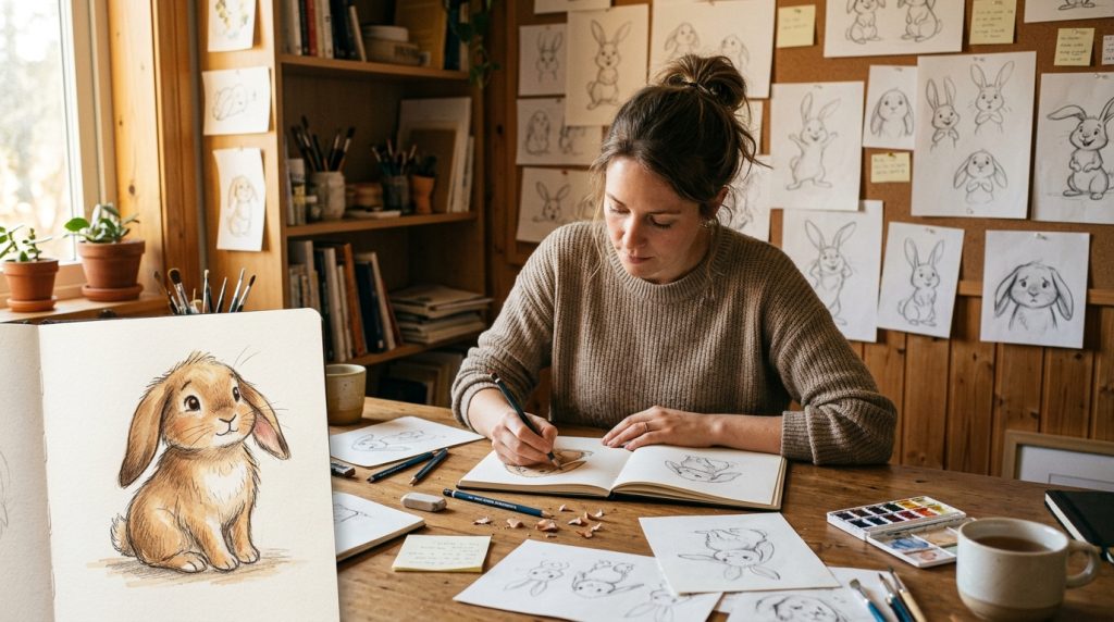 Creative character development for a children's picture book