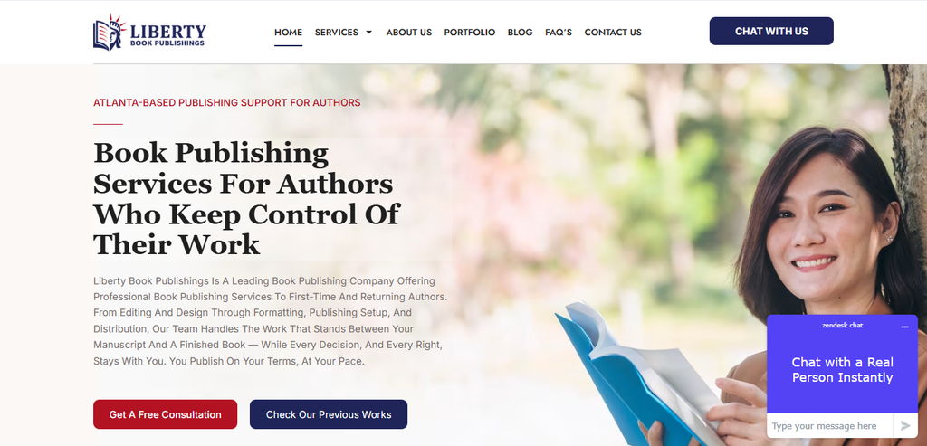Professional book editing and publishing services by Liberty Book Publishings.